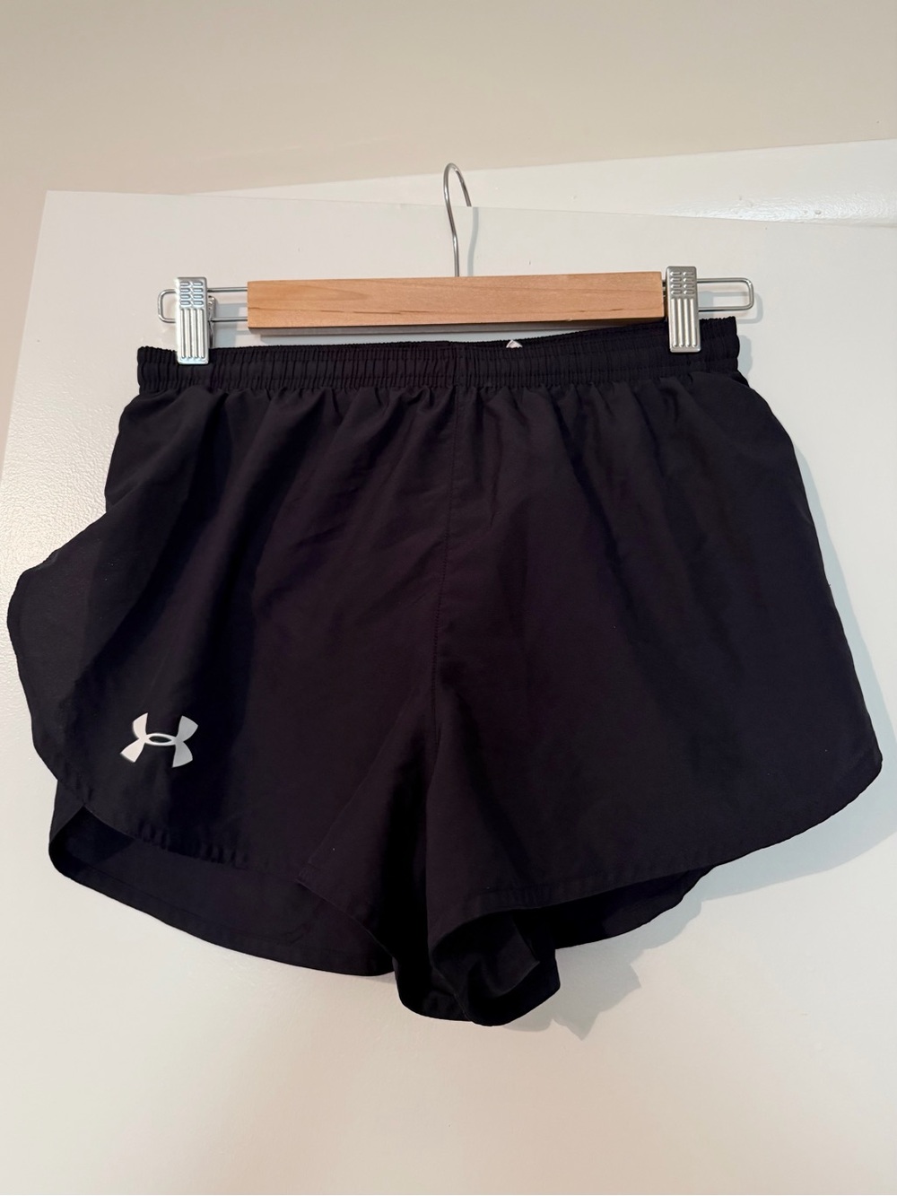 Under Armour Black Athletic Running Shorts